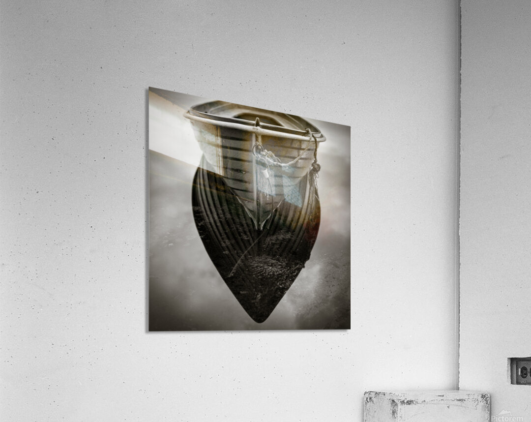 Boat Reflection Acrylic Print