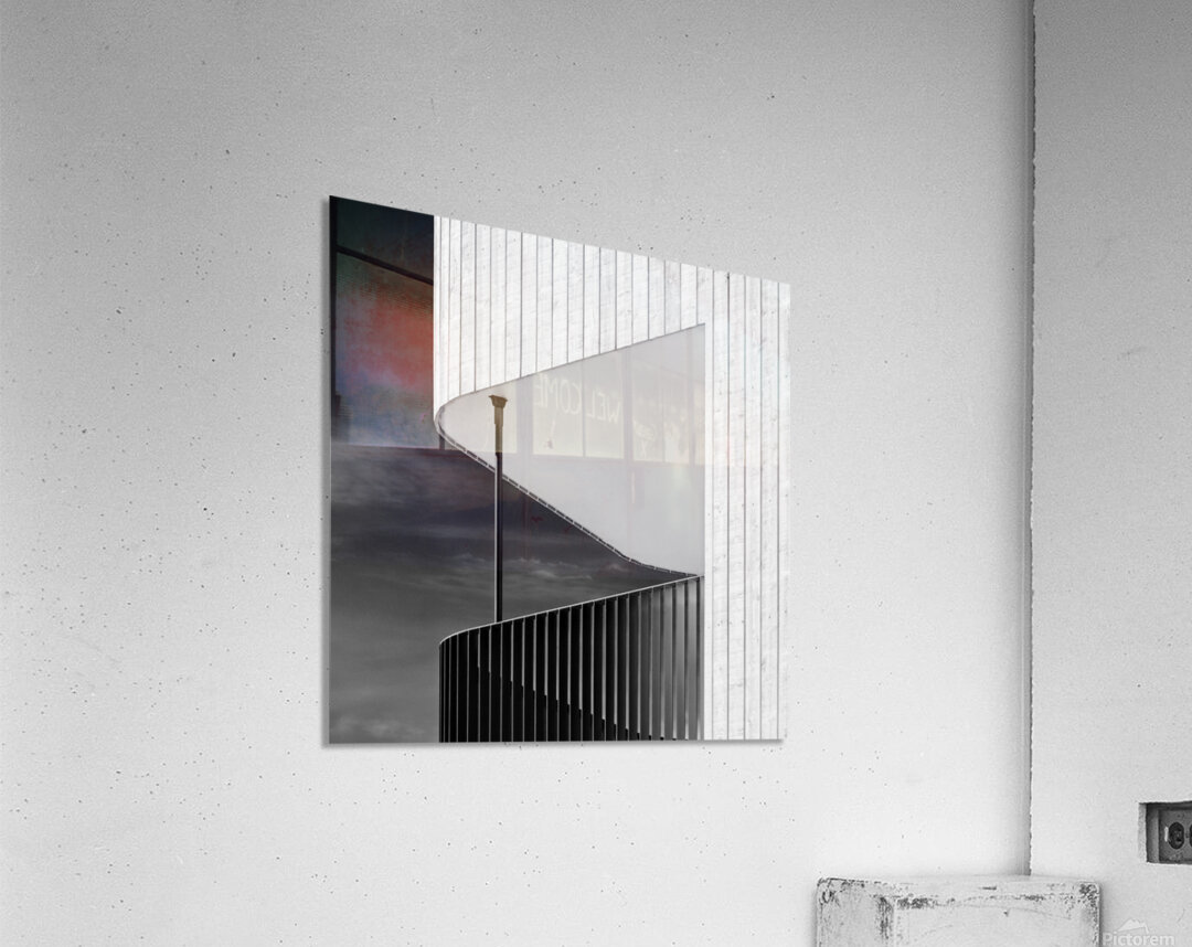 Curved Balcony Acrylic Print