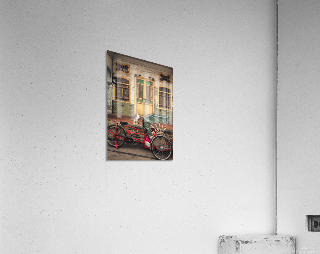 Backstreets of Penang Acrylic Print