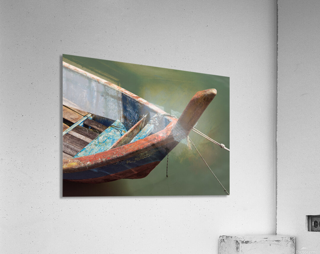 Penang Fishing Boat Acrylic Print