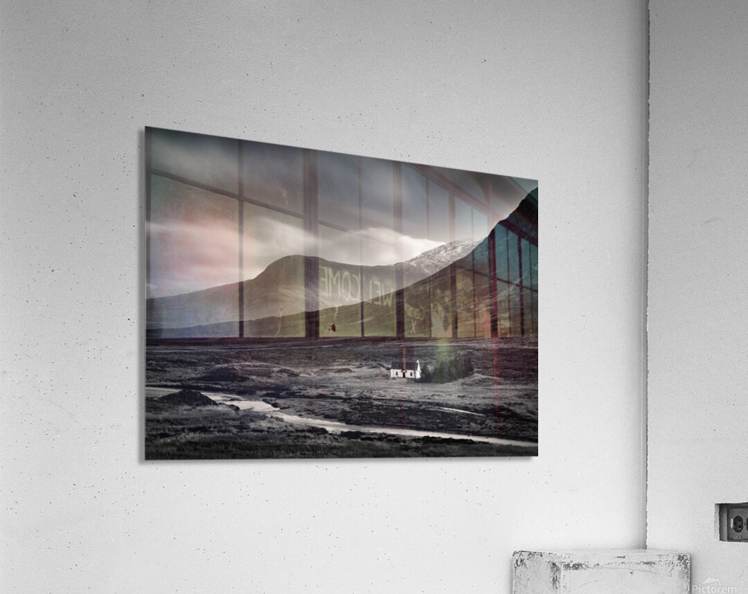 Glencoe Cottage Impression acrylique