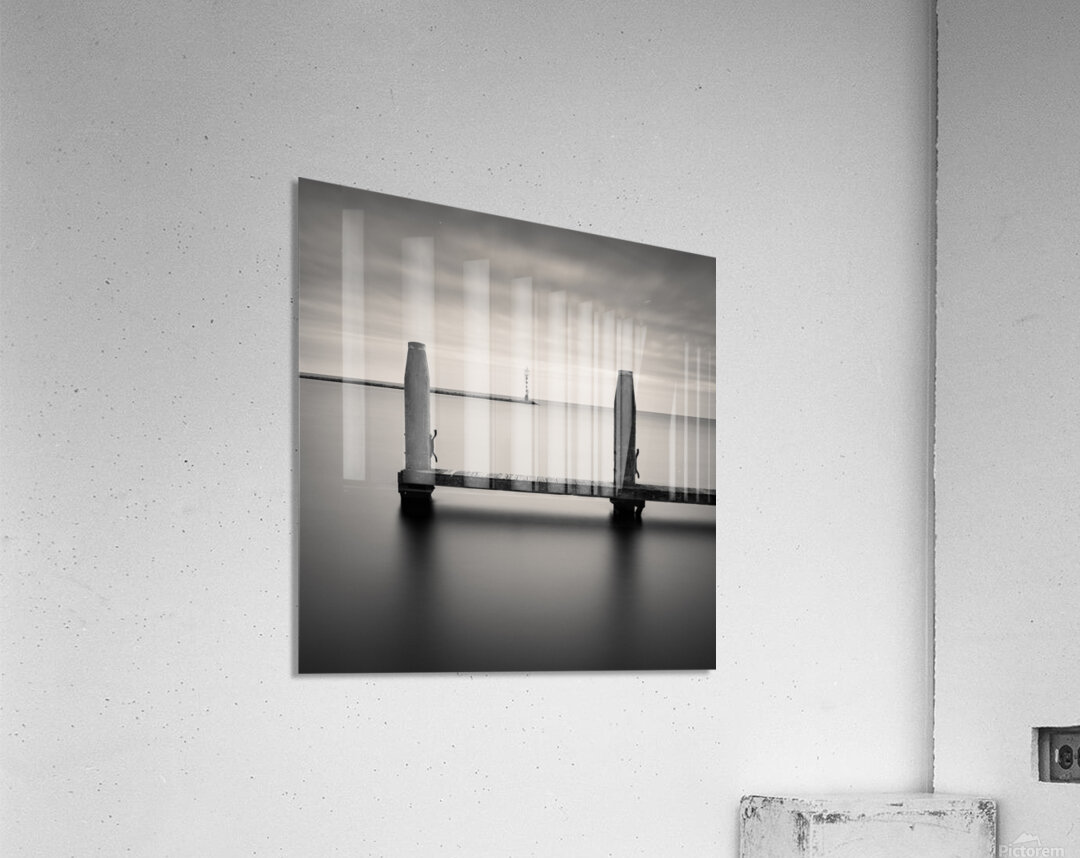 Beyond the Jetty Impression acrylique