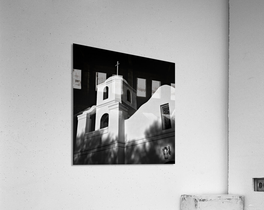 Old Adobe Mission Acrylic Print