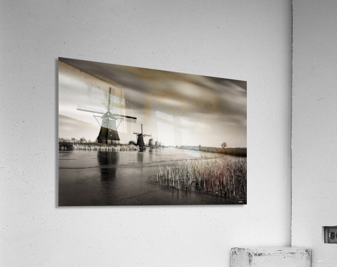 Kinderdijk Acrylic Print