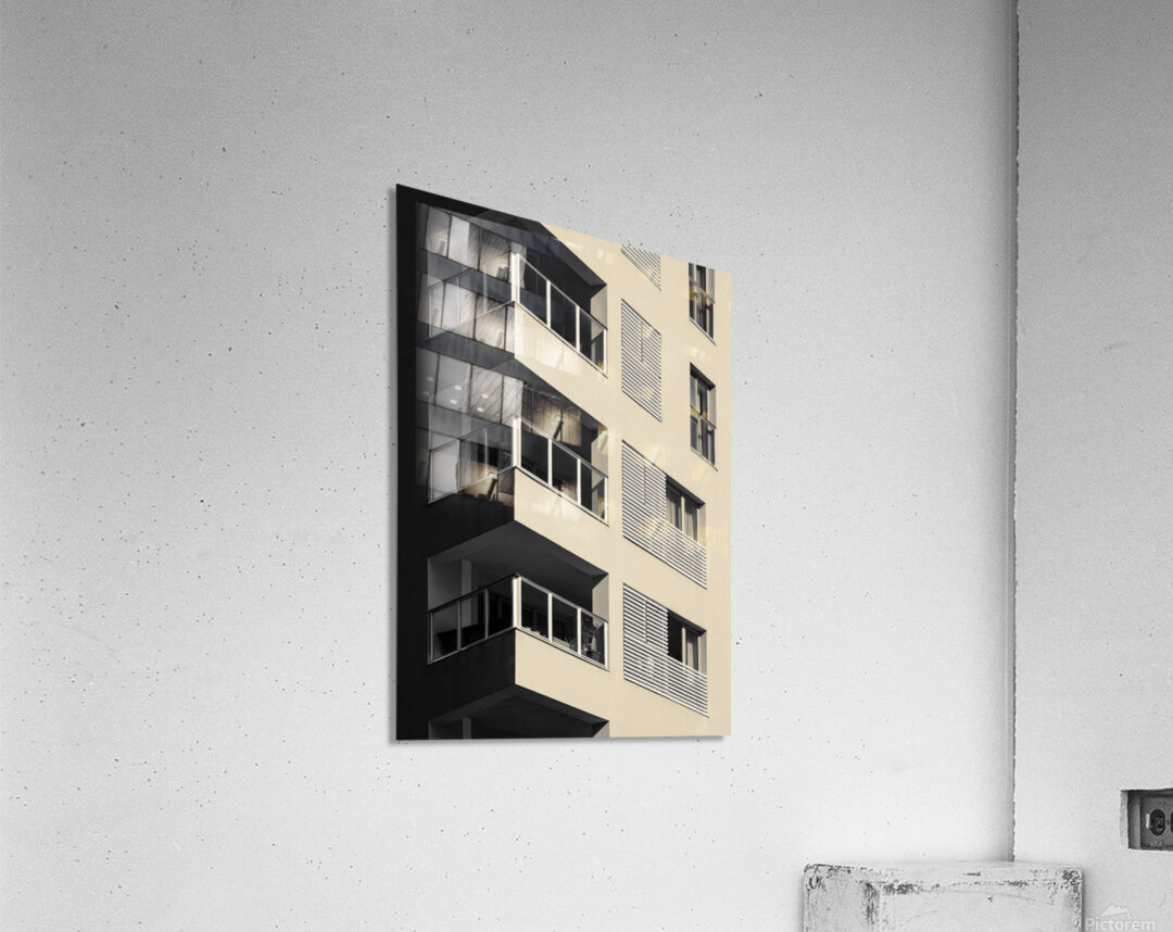 Apartment Balconies Acrylic Print