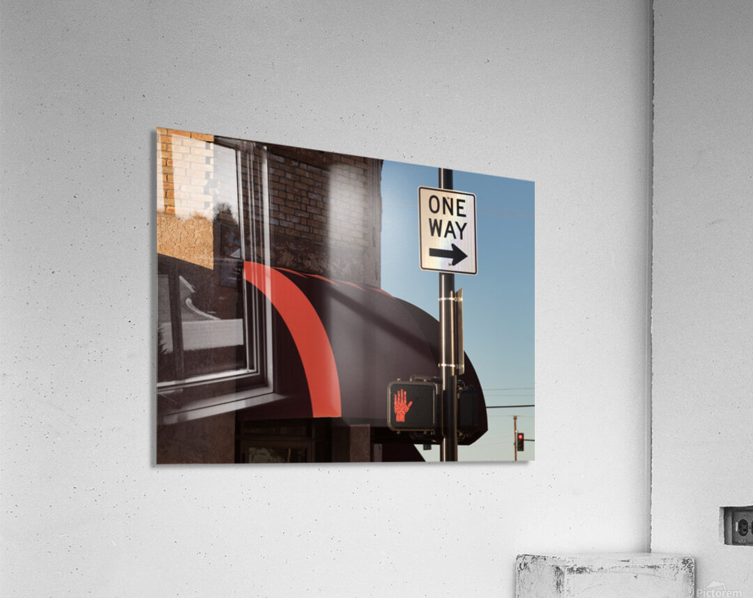 One Way Acrylic Print