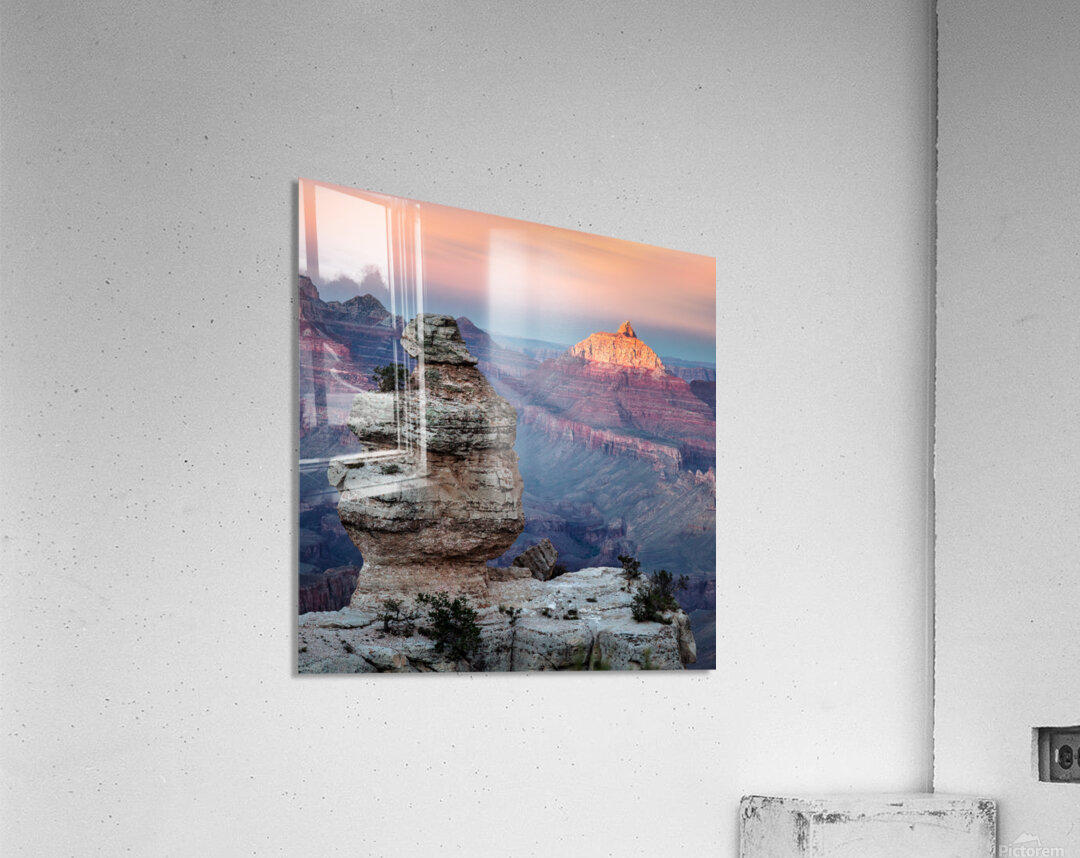 South Rim Peak Acrylic Print