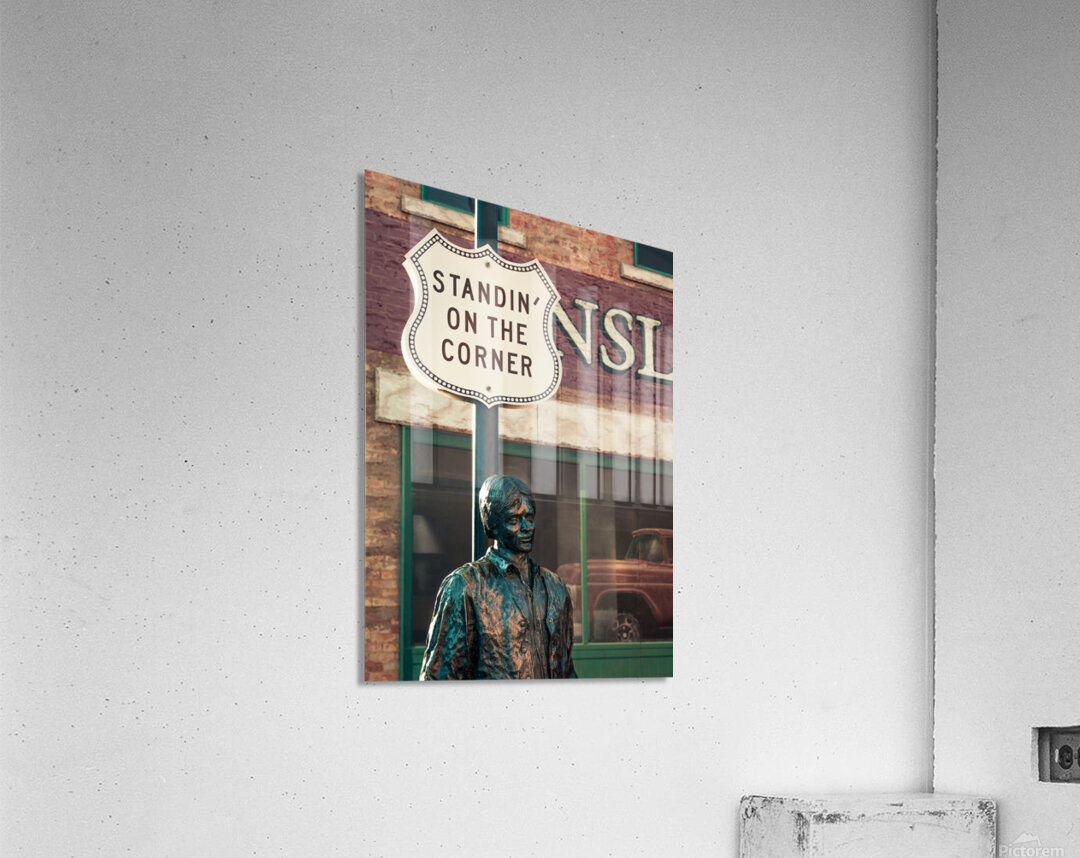 Standin on a Corner Acrylic Print