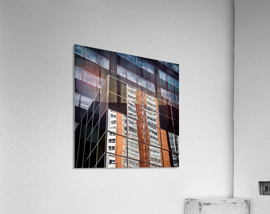 City Reflections Acrylic Print