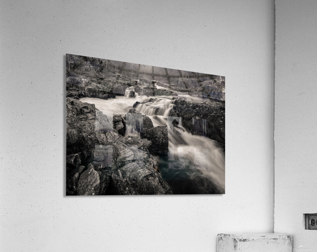 River Tummel Rapids Acrylic Print