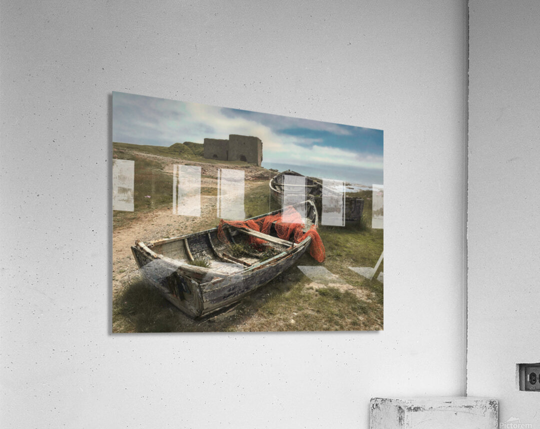 Boddin Point Boats Impression acrylique