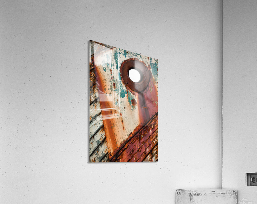 Weathered Vessel Acrylic Print