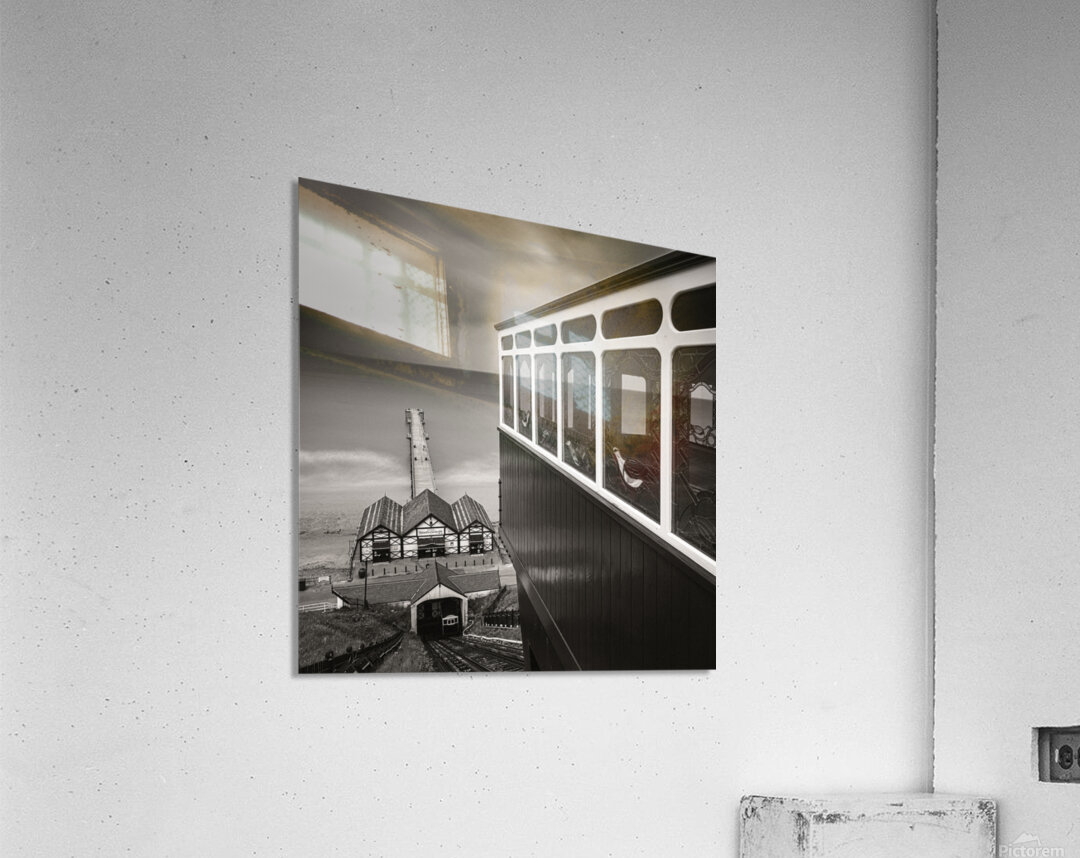 Saltburn Cliff Tramway Acrylic Print