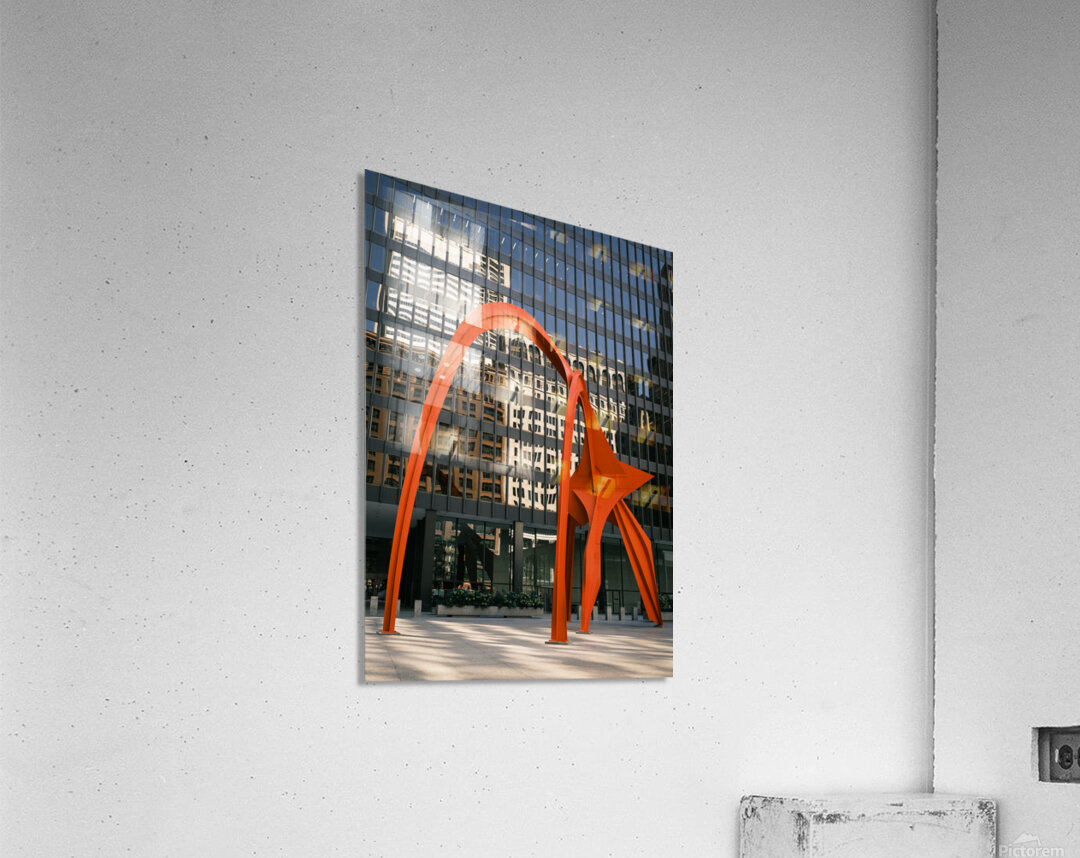 Red Flamingo Acrylic Print