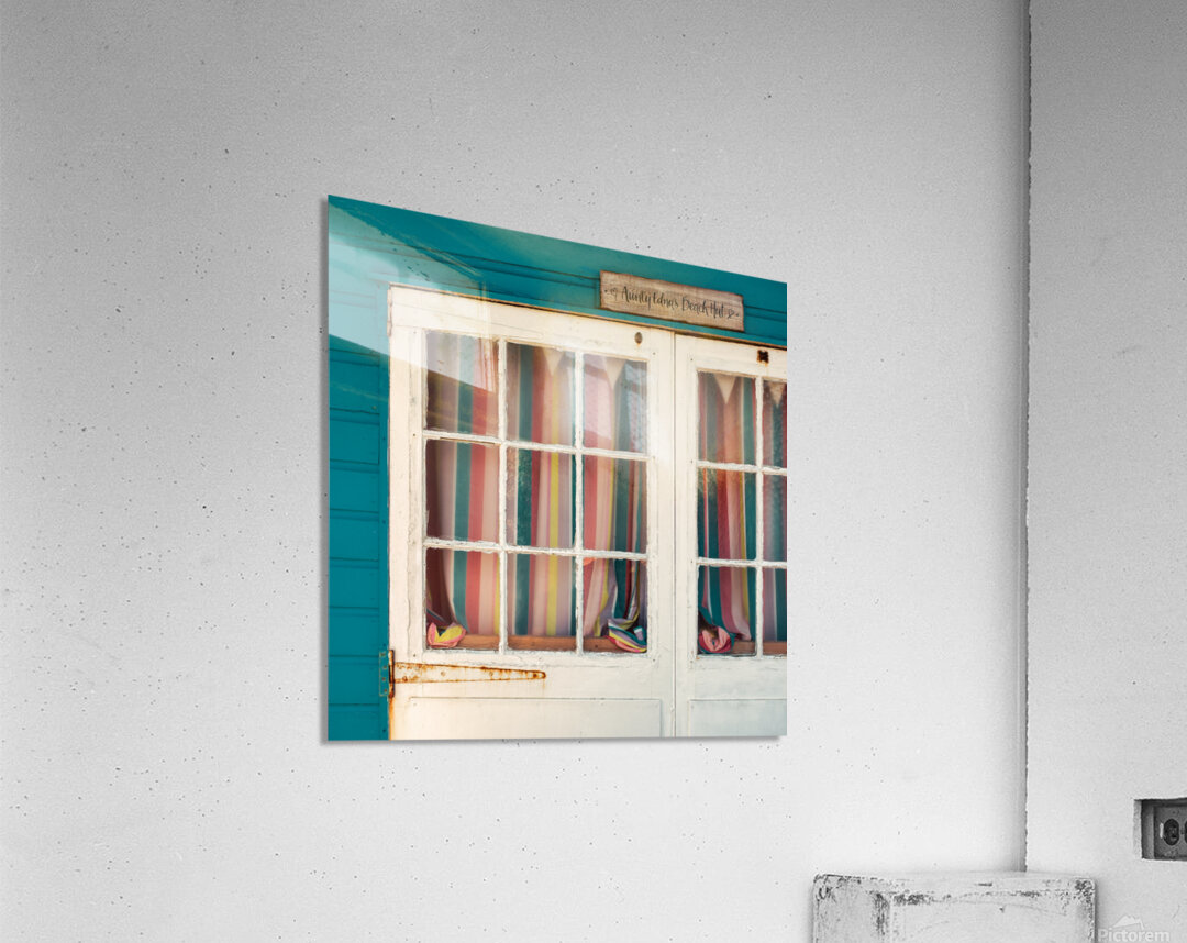 Aunty Ednas Beach Hut Impression acrylique