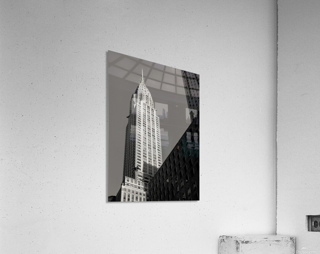 Chrysler in Morning Sun Acrylic Print