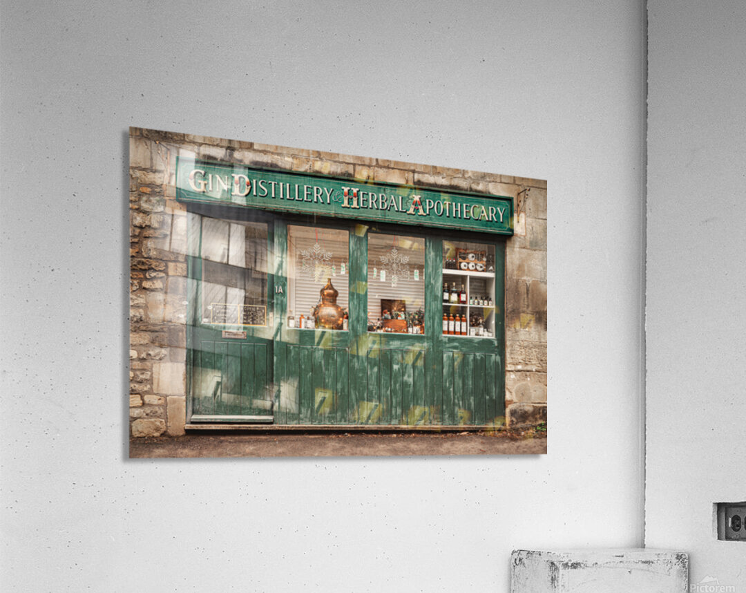 Bath Gin Distillery and Apothecary Acrylic Print