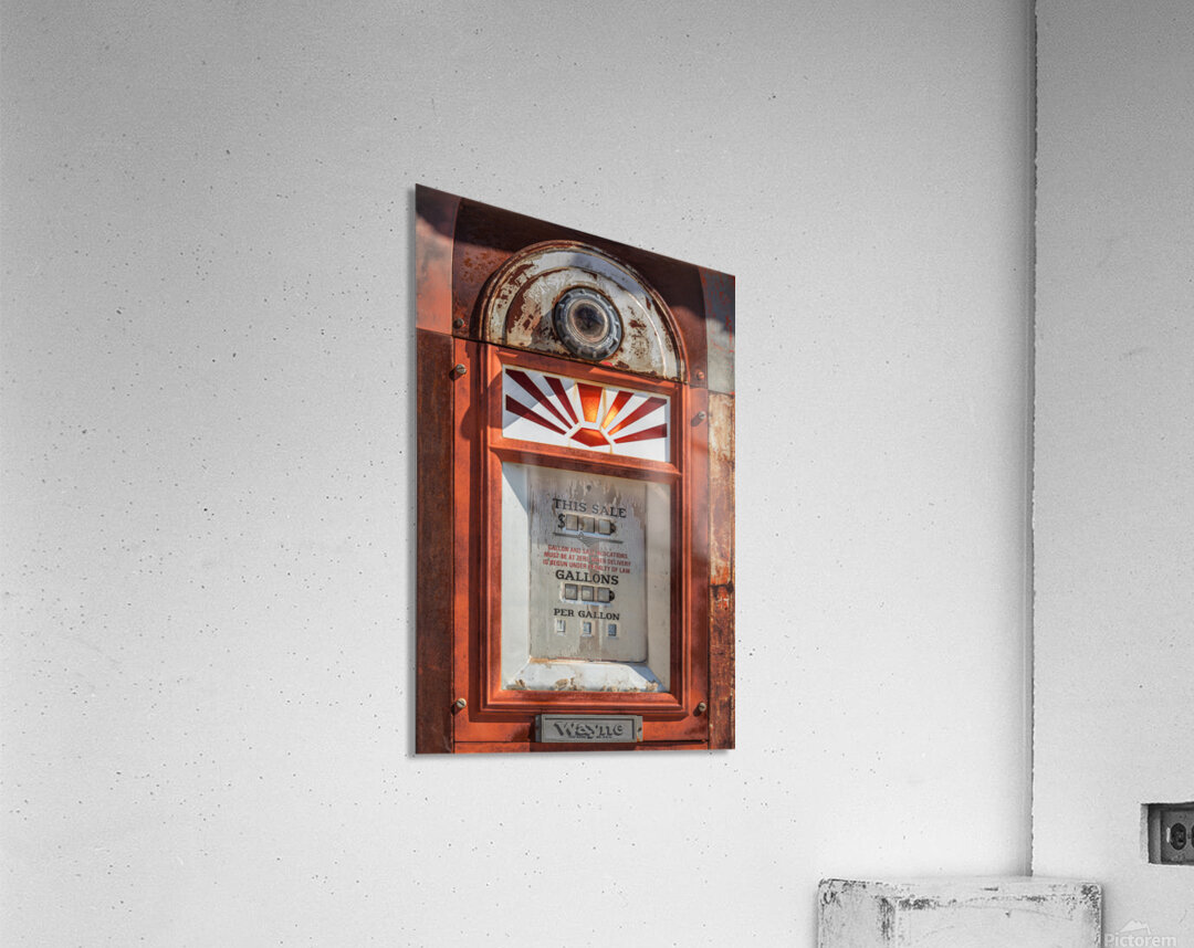 Route 66 Petrol Pump Acrylic Print