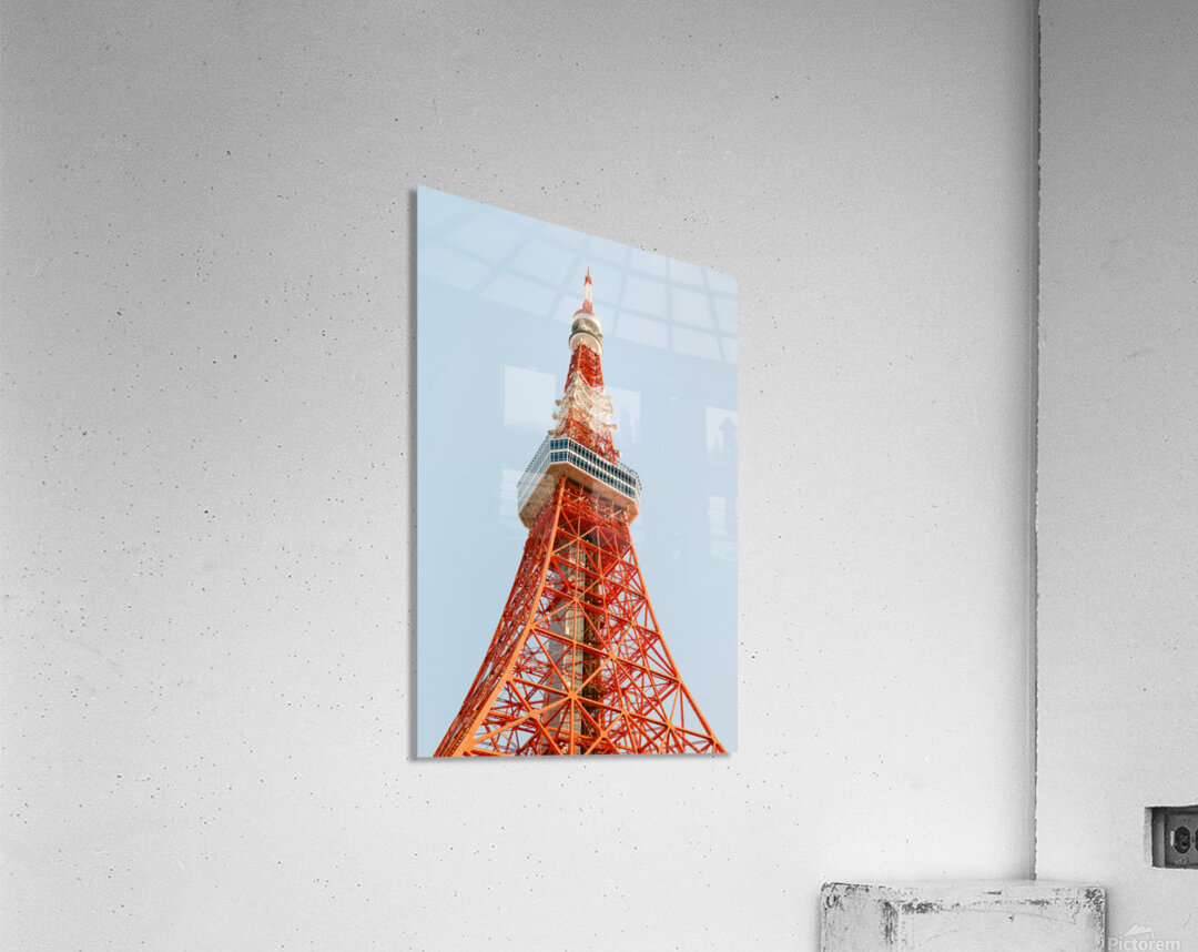 Tokyo Tower Impression acrylique