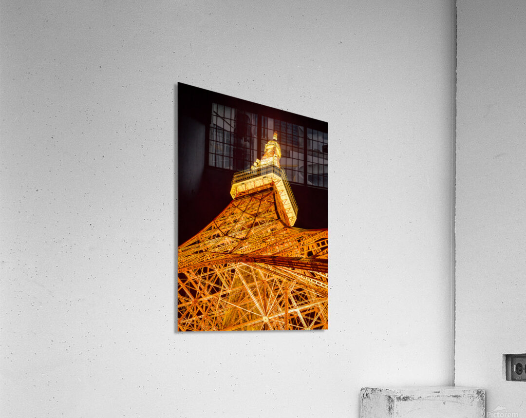 Tokyo Tower at Night Acrylic Print