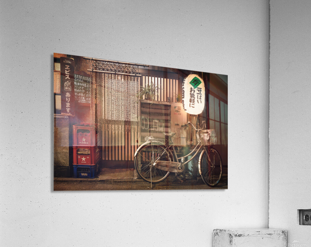 Shinjuku Bicycle Acrylic Print
