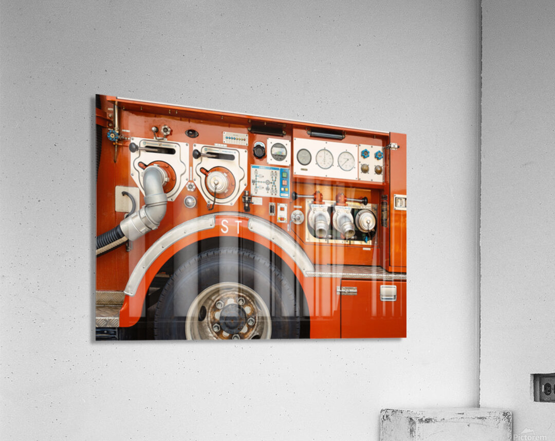 Kyoto Fire Engine Acrylic Print