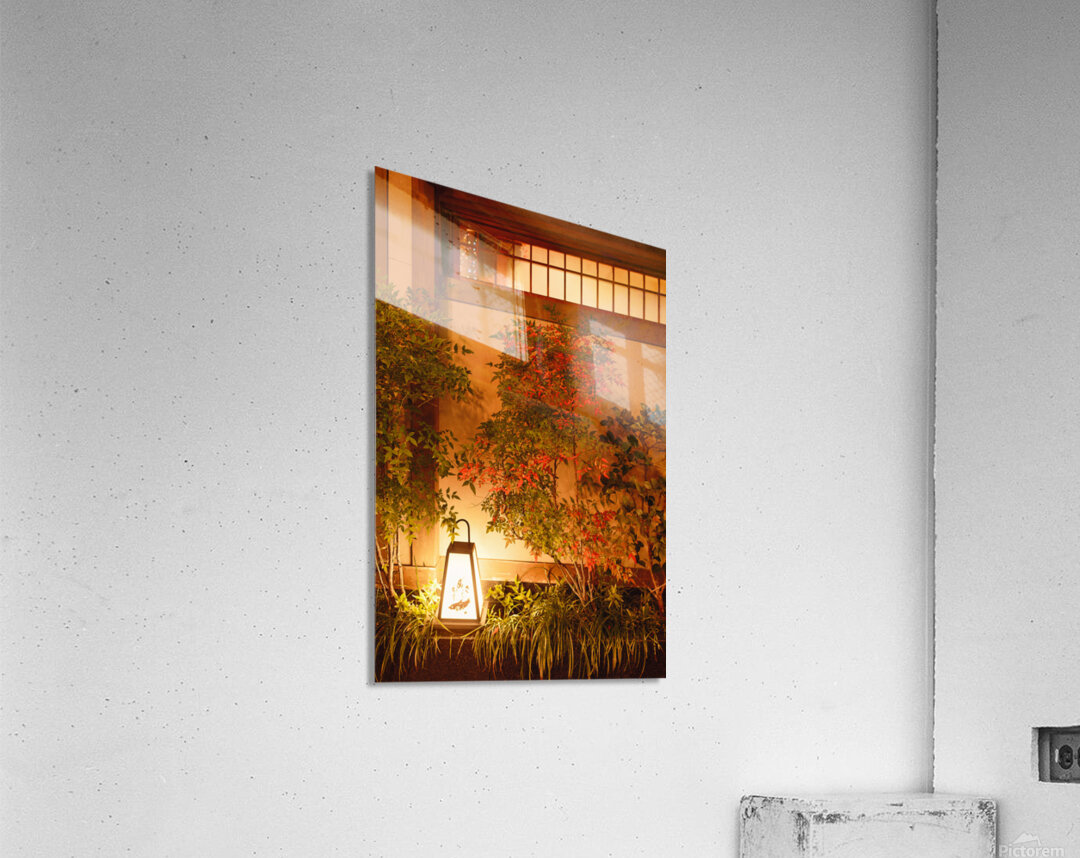 Garden Lantern Impression acrylique