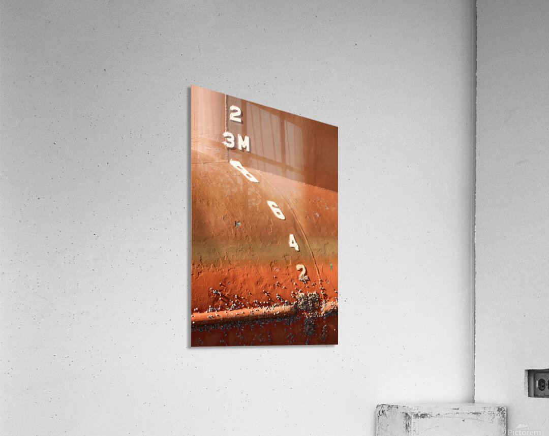 Hull Numbers Acrylic Print