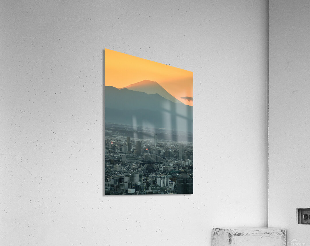 Mount Fuji Sunset Acrylic Print