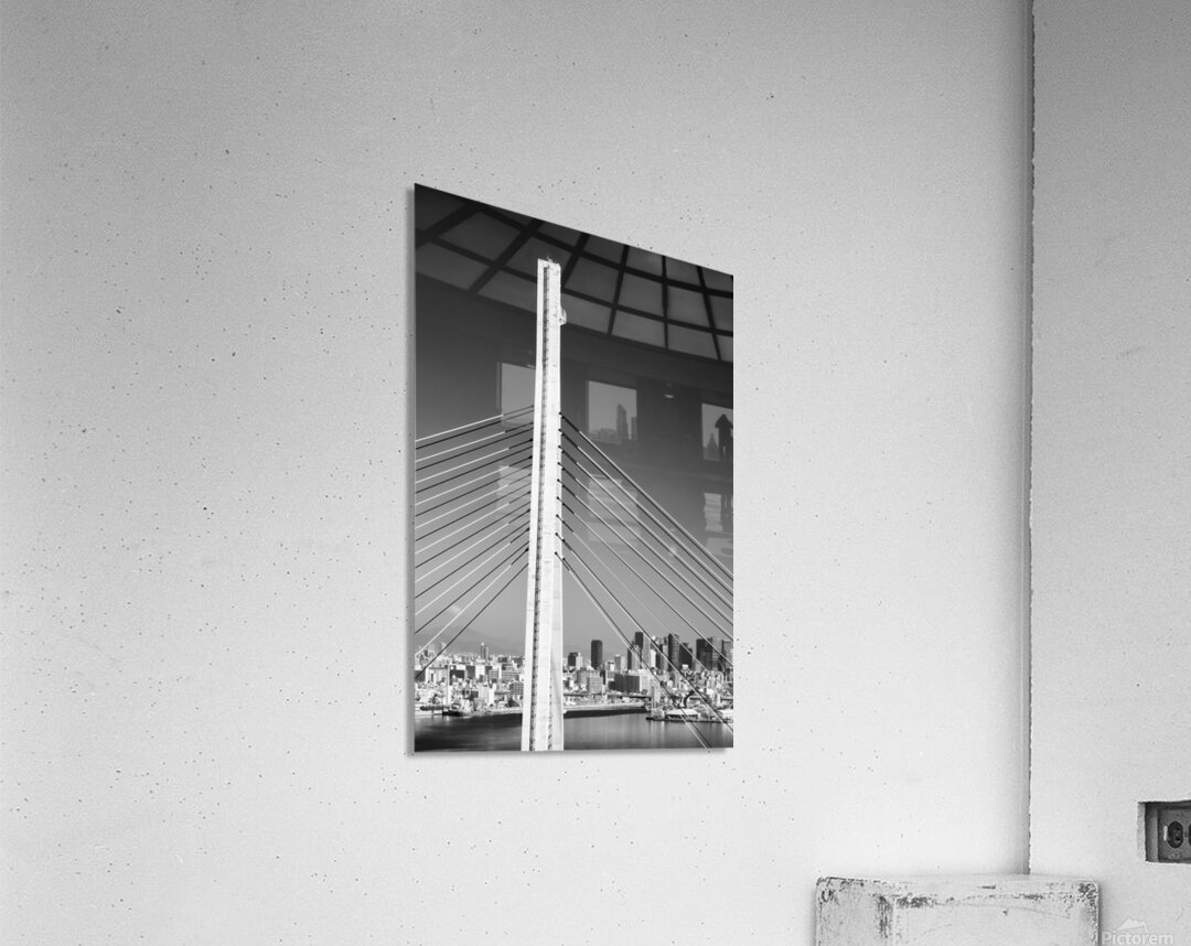 Tempozan Bridge Tower Acrylic Print