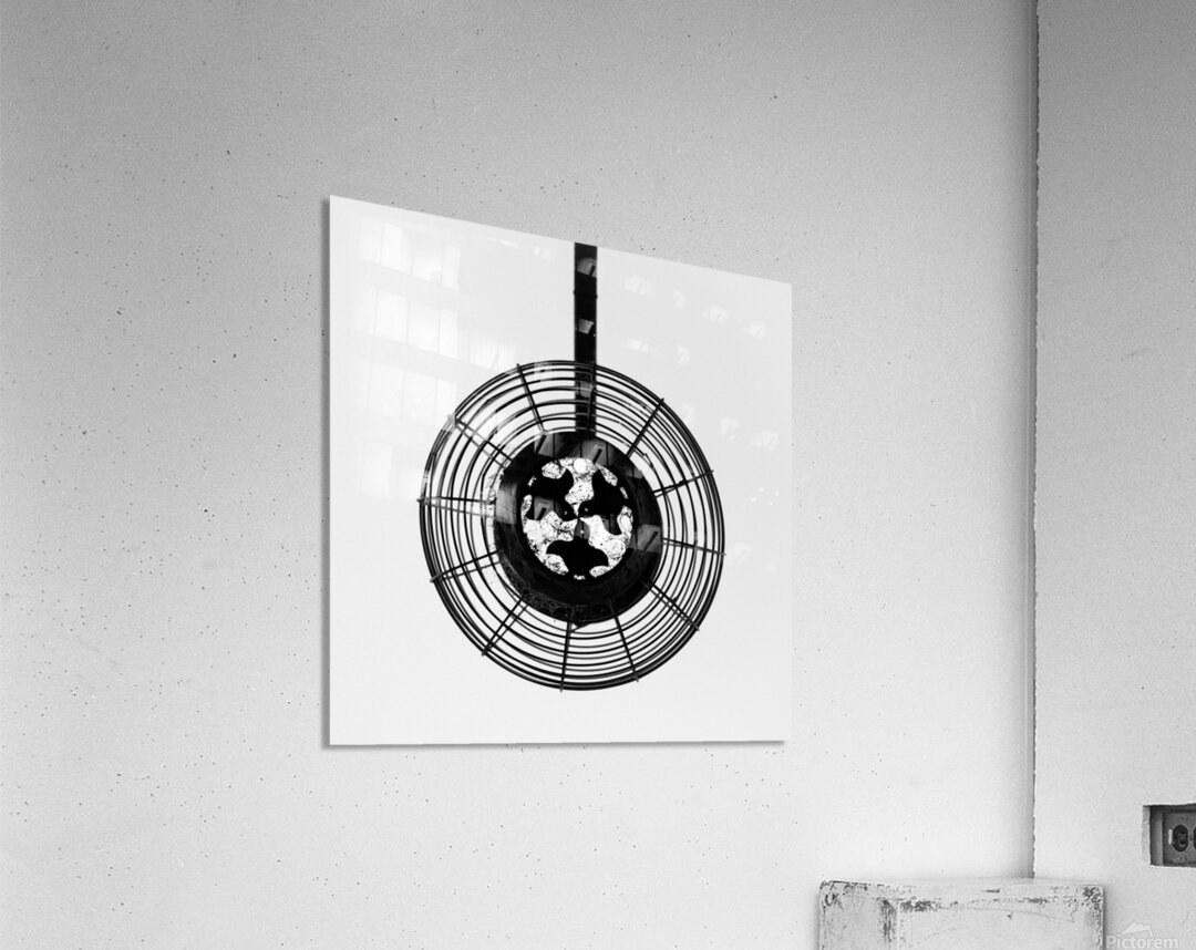 Pontocho Street Lamp Impression acrylique