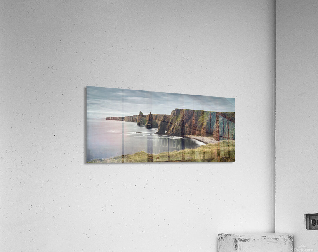 Duncansby Coastline and Stacks Acrylic Print