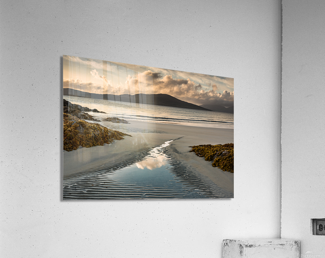 Seilebost Beach Impression acrylique