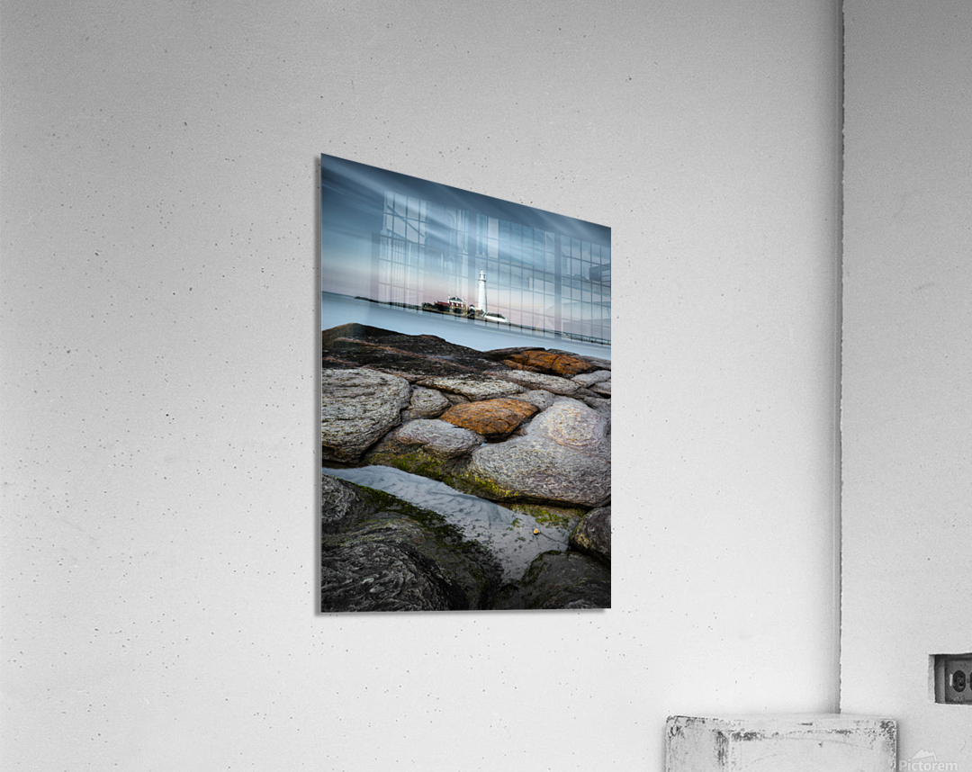 St Marys Lighthouse Acrylic Print