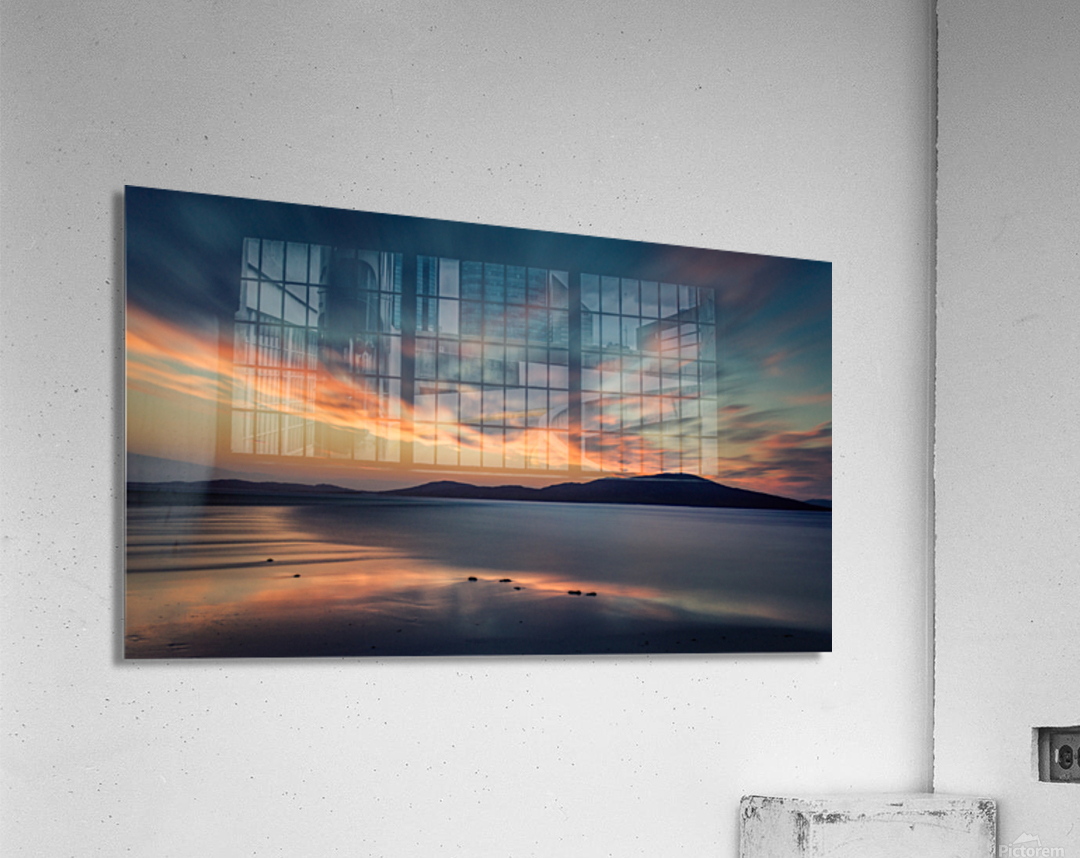 Seilebost Sunset I Impression acrylique