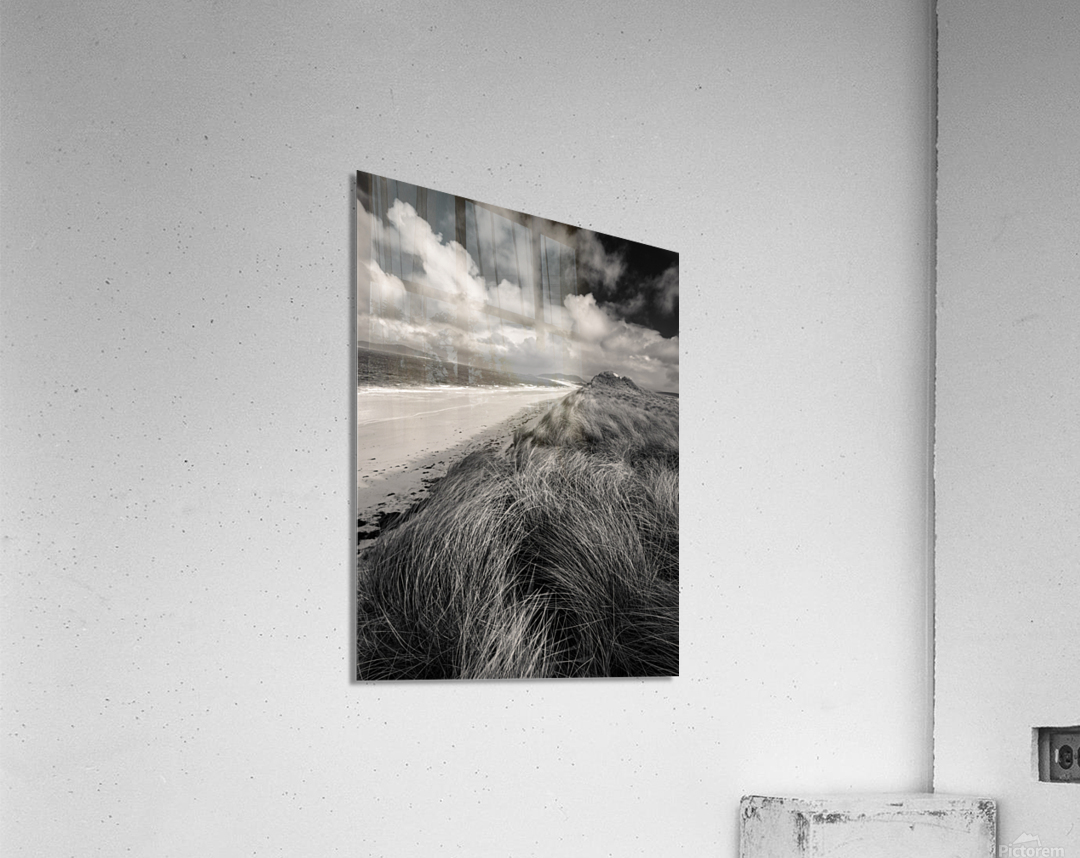 Berneray West Beach from Dunes Acrylic Print