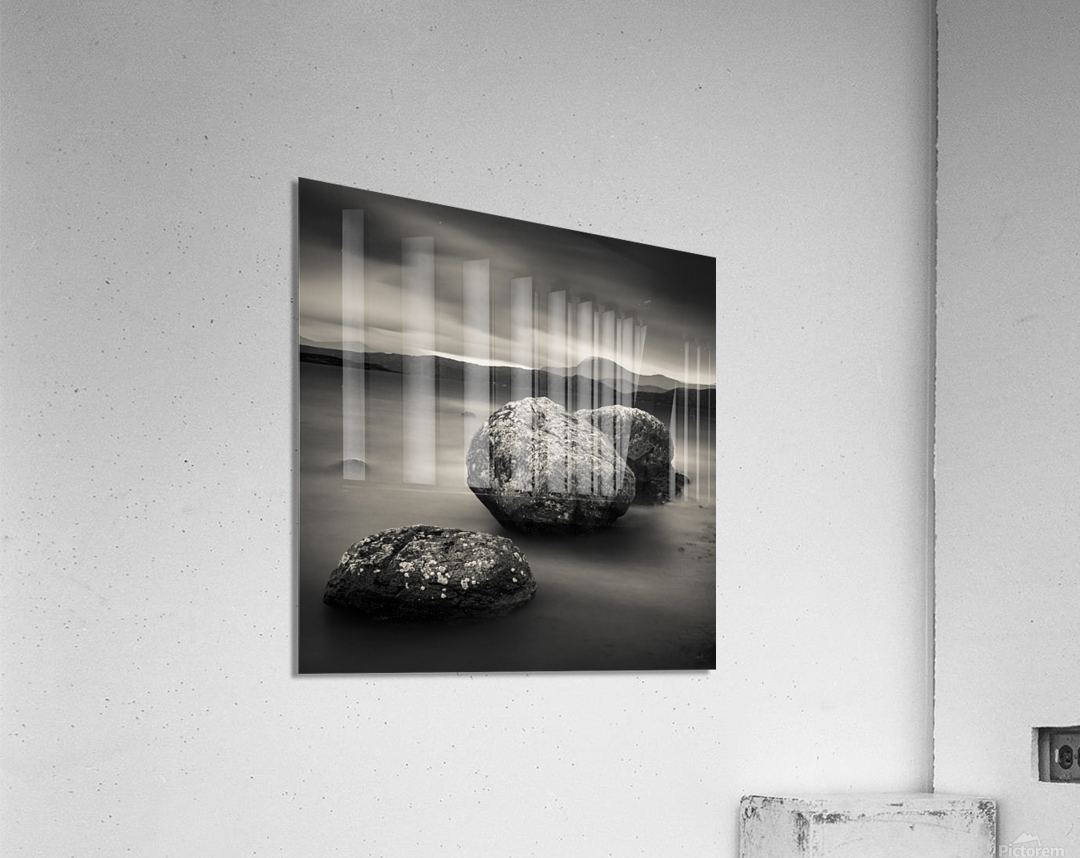 Three Rocks Acrylic Print