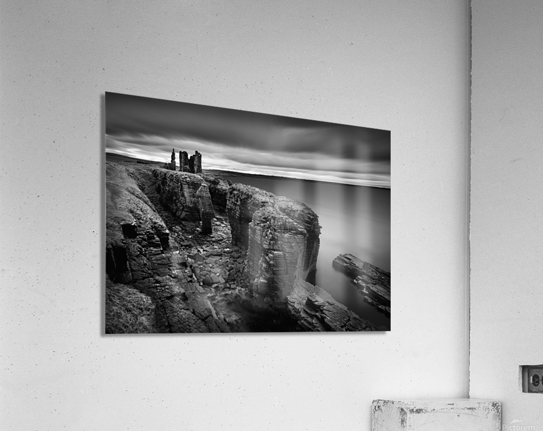 Castle Sinclair Girnigoe Impression acrylique