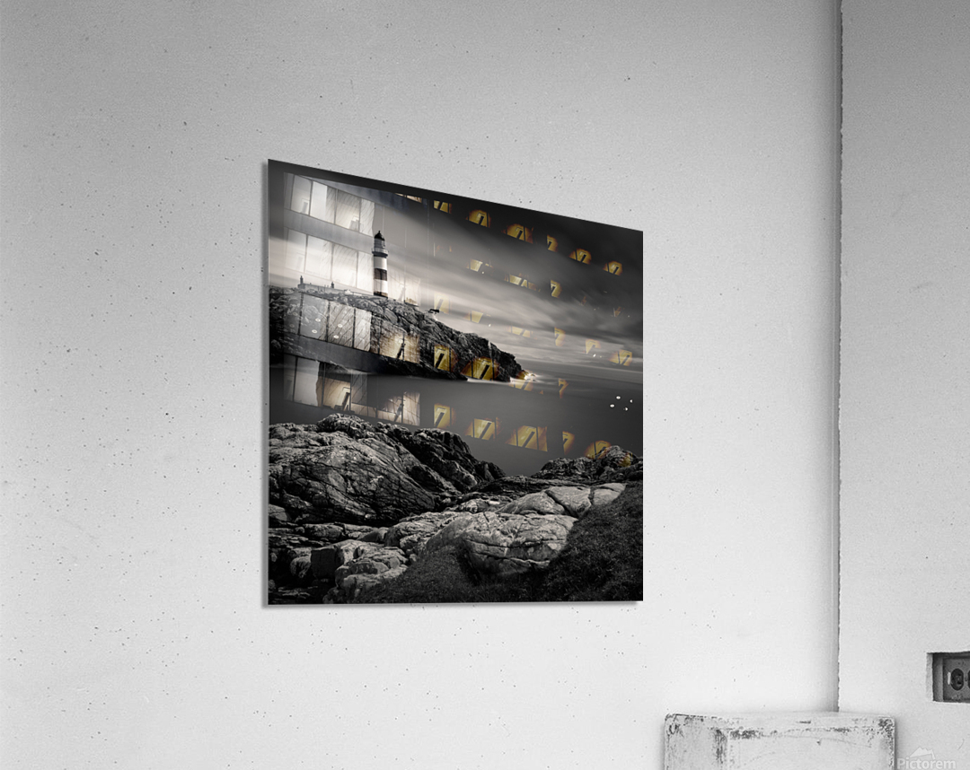 Eilean Glas Lighthouse II Acrylic Print