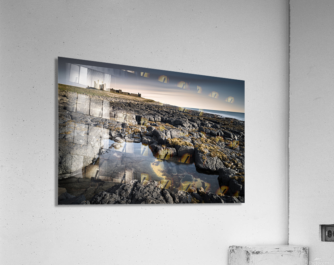 Dunstanburgh Castle Impression acrylique