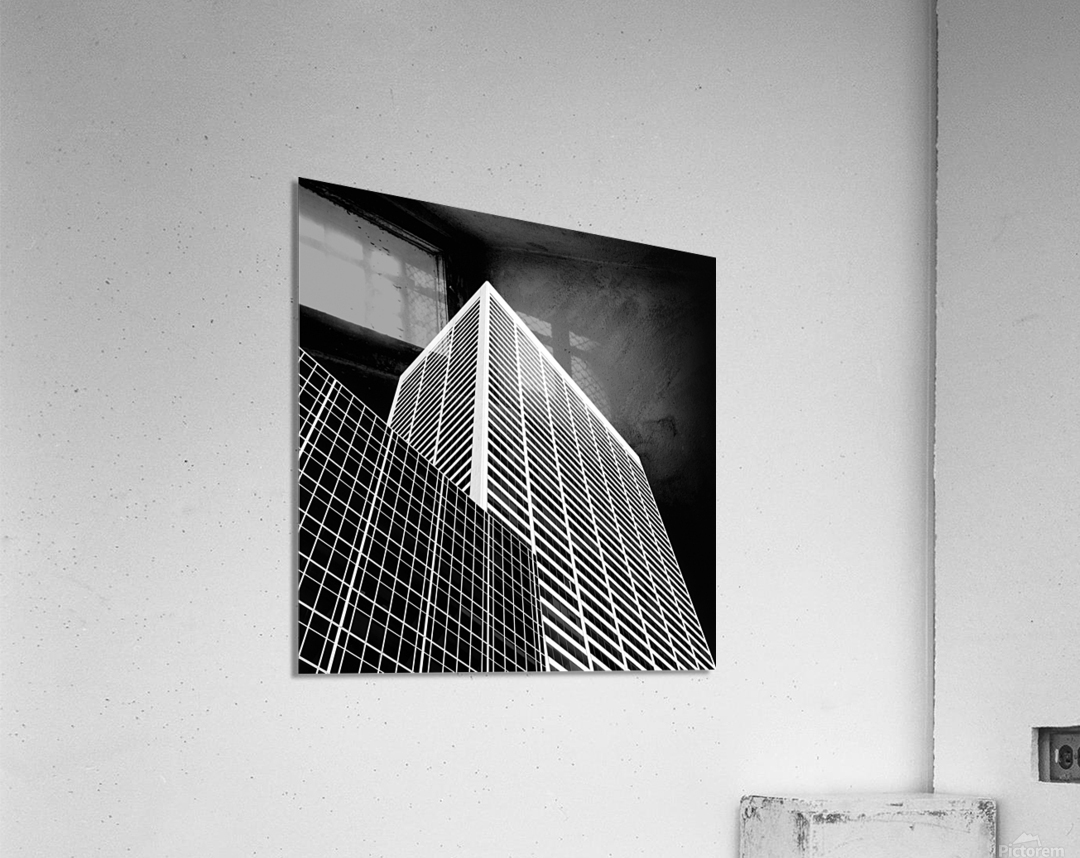 City Relief Acrylic Print