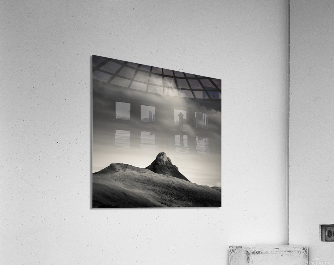 Clouds Over Stac Pollaidh Acrylic Print