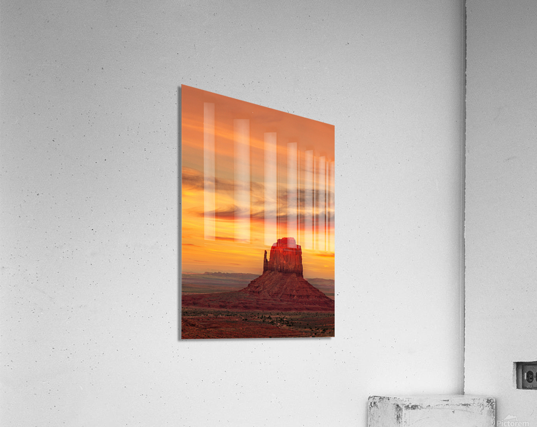Red Tip Sunset Acrylic Print