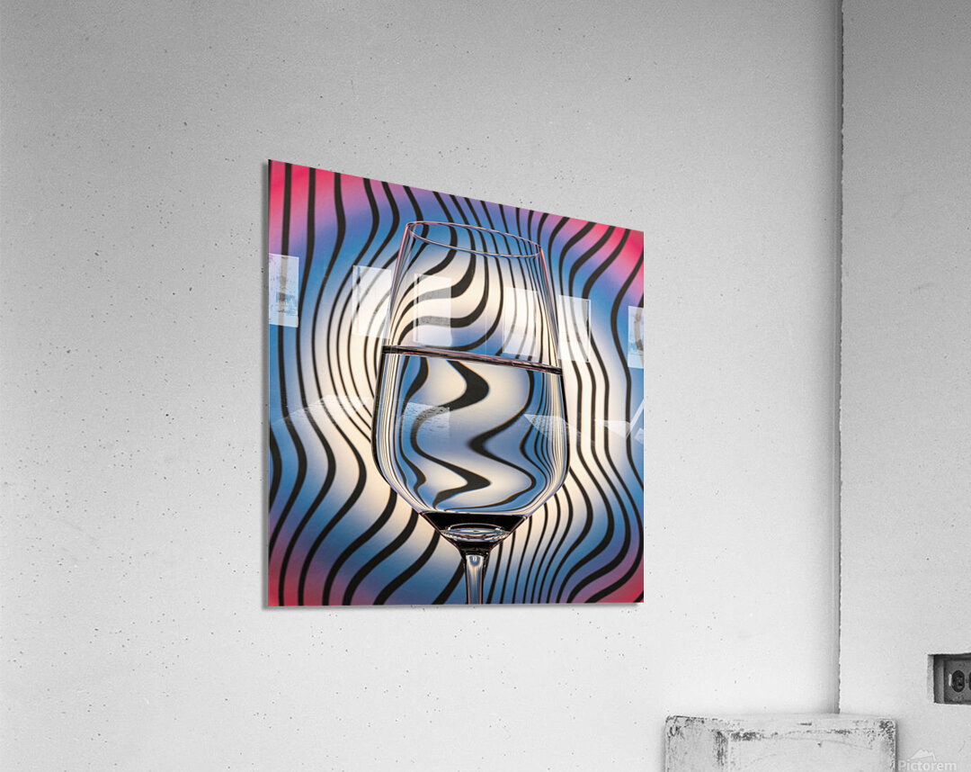 Waves Glass Acrylic Print