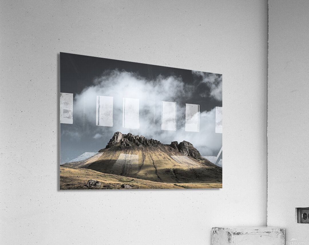 Sunlight on Stac Pollaidh Impression acrylique