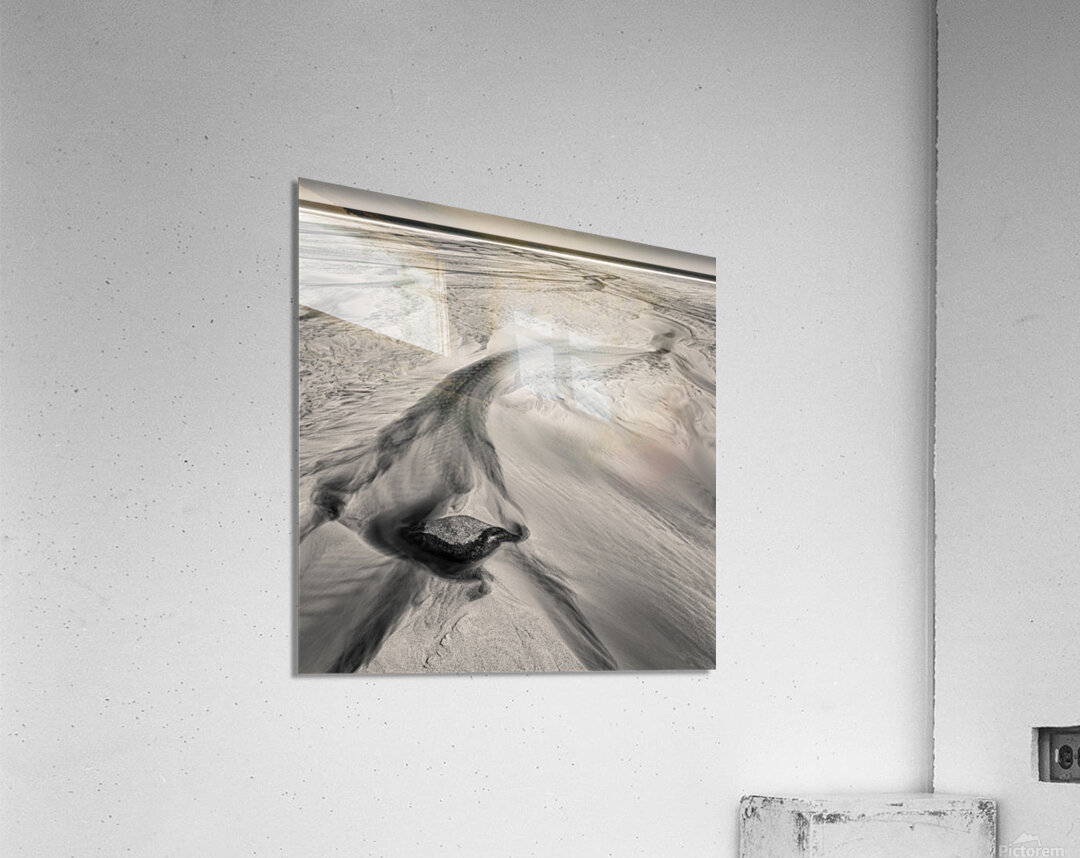 Garry Beach Textures Acrylic Print