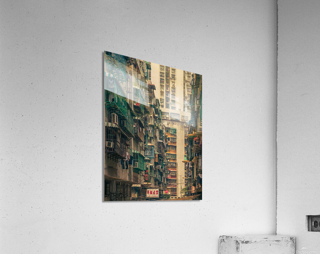 Backstreets of Macau Acrylic Print
