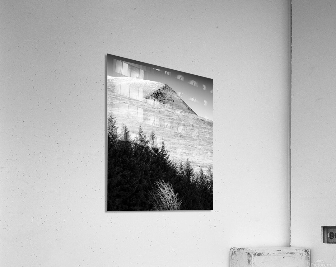 Mull Trees and Peak Acrylic Print