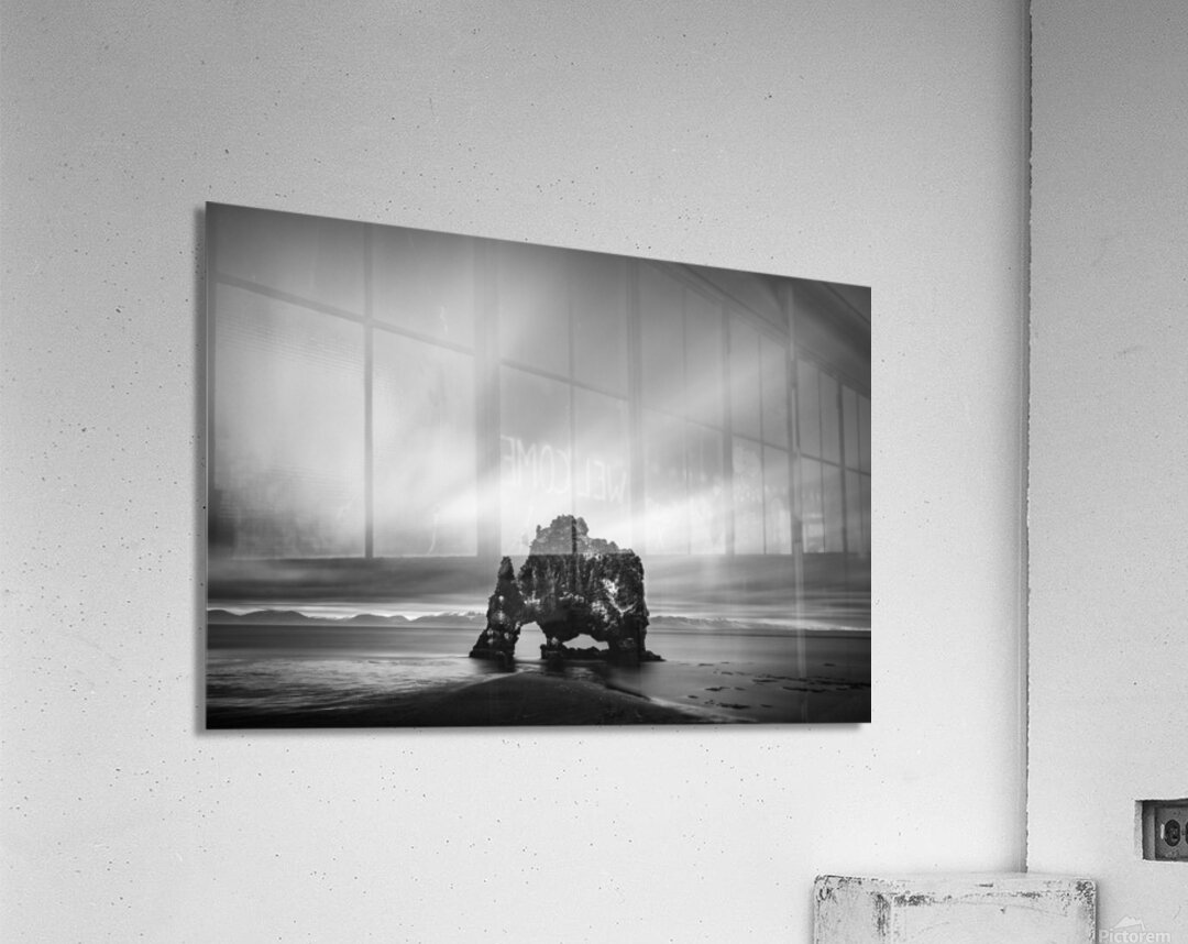 Hvitserkur Acrylic Print