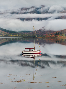 Moored on Loch Duich